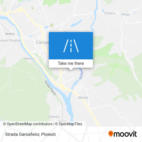 Strada Garoafelor map