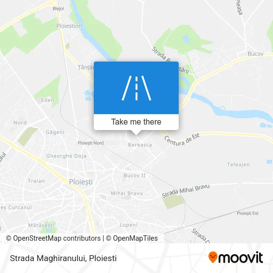 Strada Maghiranului map