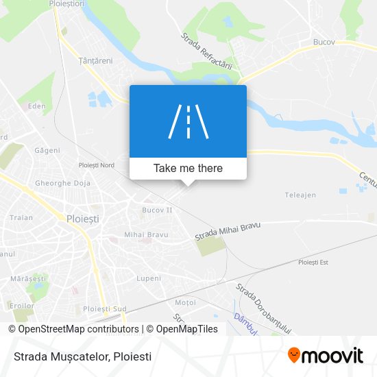 Strada Mușcatelor map