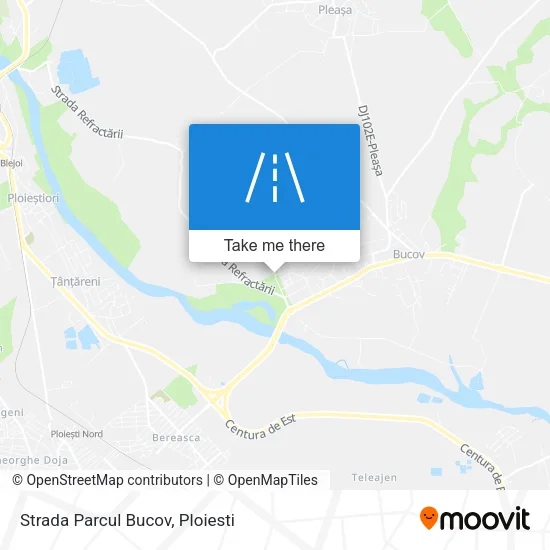 Strada Parcul Bucov map
