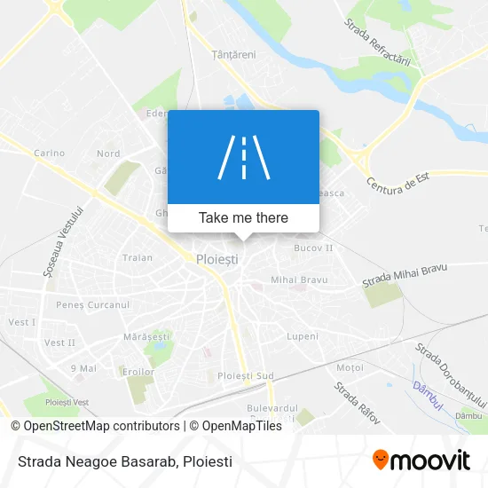 Strada Neagoe Basarab map