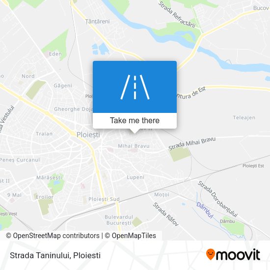 Strada Taninului map