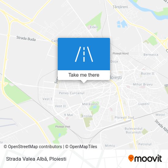 Strada Valea Albă map