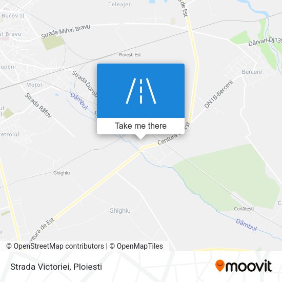 Strada Victoriei map