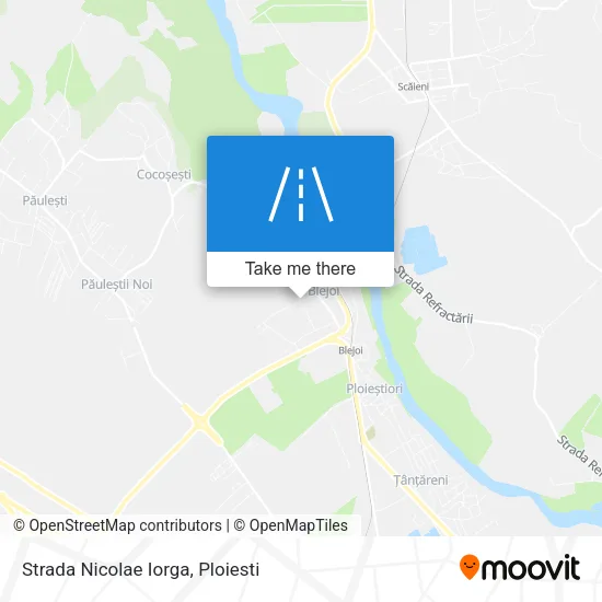 Strada Nicolae Iorga map