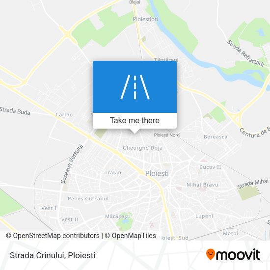 Strada Crinului map