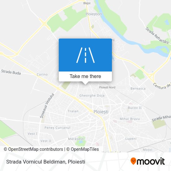 Strada Vornicul Beldiman map