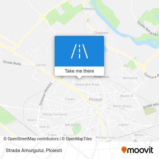 Strada Amurgului map