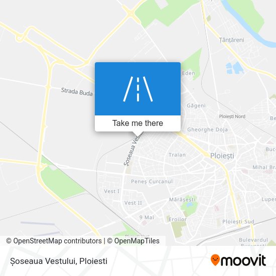 Șoseaua Vestului map