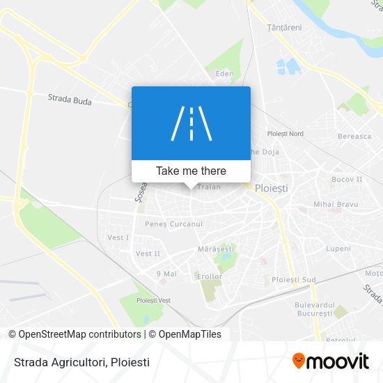 Strada Agricultori map