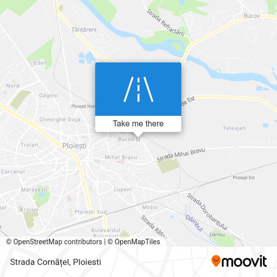 Strada Cornățel map
