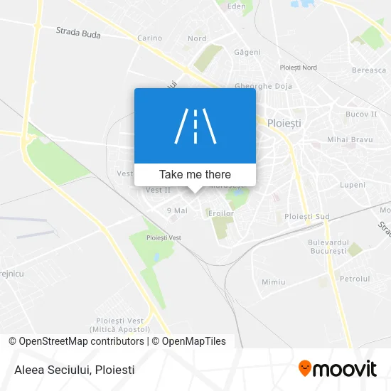 Aleea Seciului map