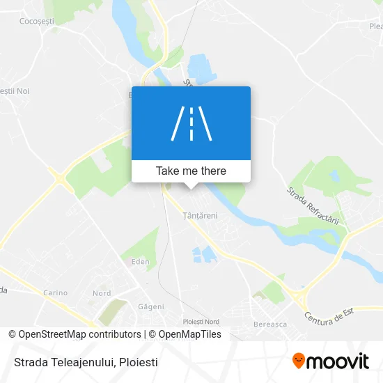 Strada Teleajenului map