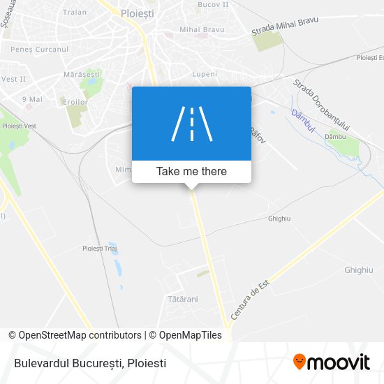 Bulevardul București map