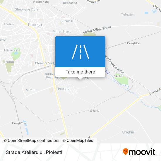 Strada Atelierului map
