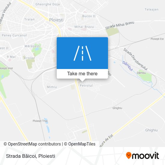 Strada Băicoi map