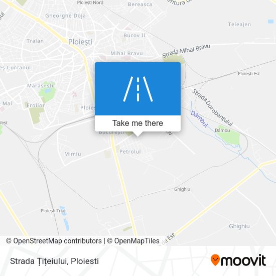 Strada Țițeiului map