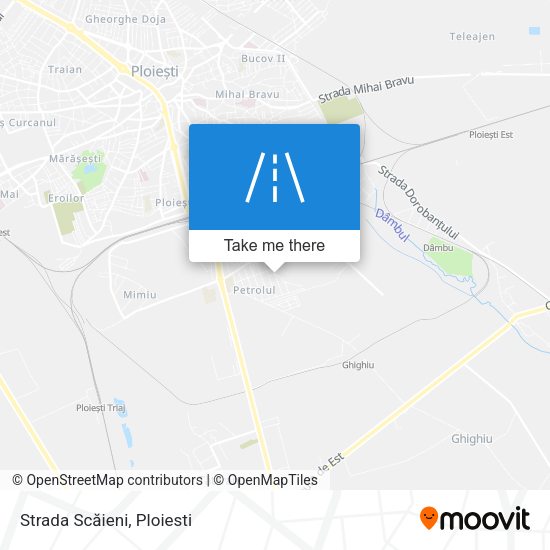 Strada Scăieni map