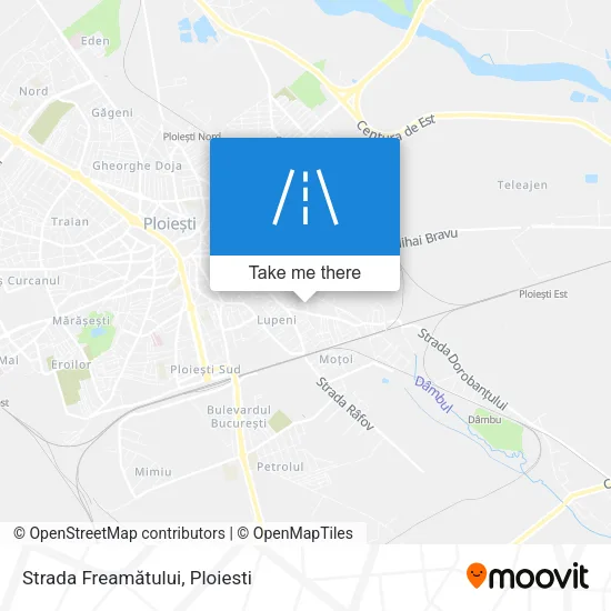 Strada Freamătului map