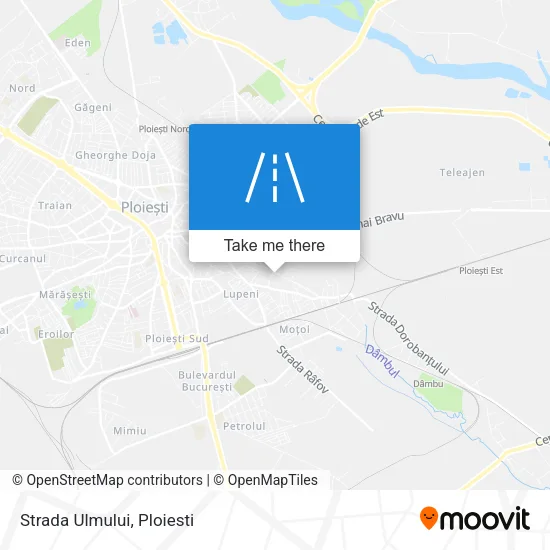 Strada Ulmului map