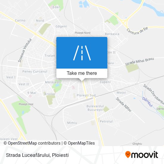 Strada Luceafărului map