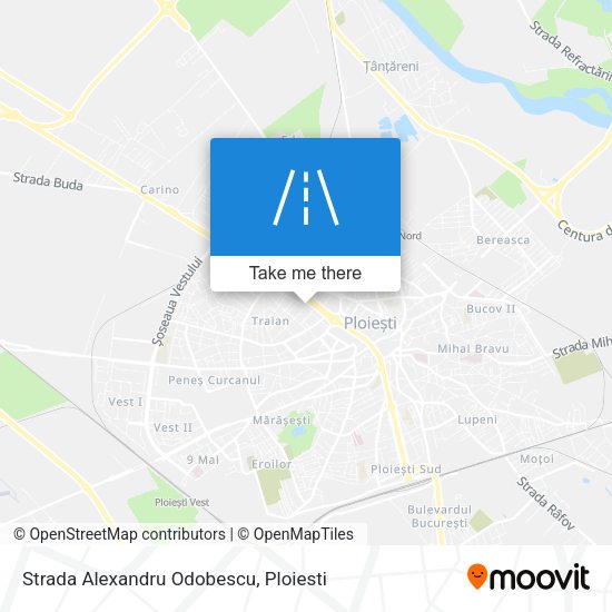 Strada Alexandru Odobescu map