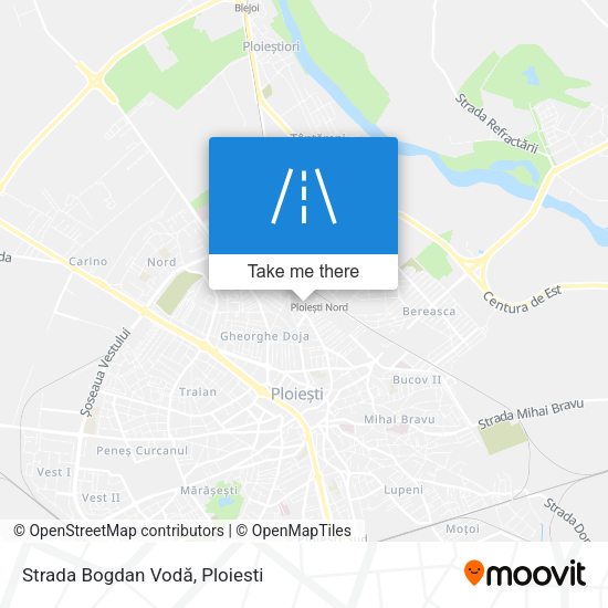 Strada Bogdan Vodă map