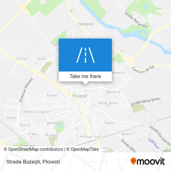 Strada Buzești map