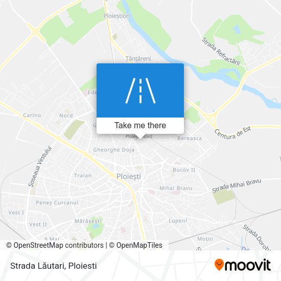 Strada Lăutari map