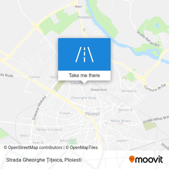 Strada Gheorghe Țițeica map