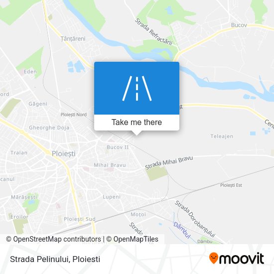 Strada Pelinului map