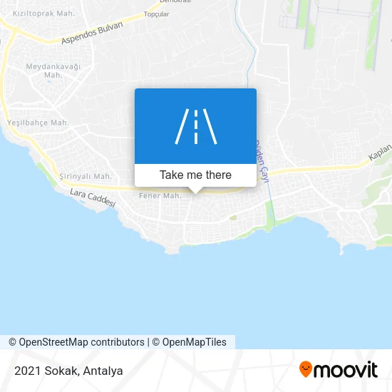 2021 Sokak map