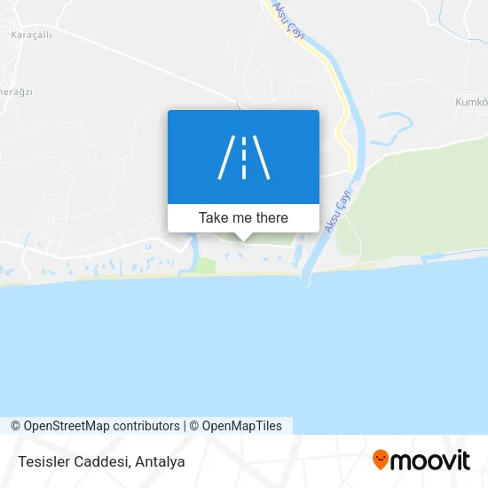 Tesisler Caddesi map