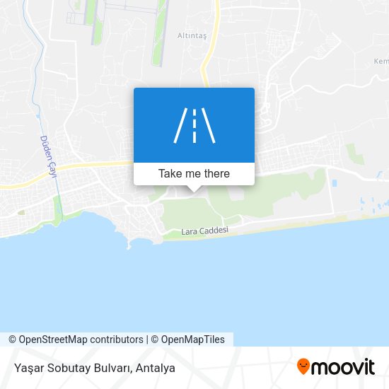 Yaşar Sobutay Bulvarı map