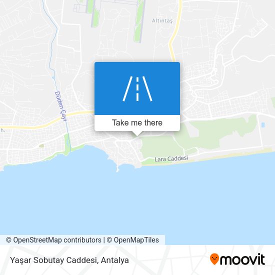 Yaşar Sobutay Caddesi map