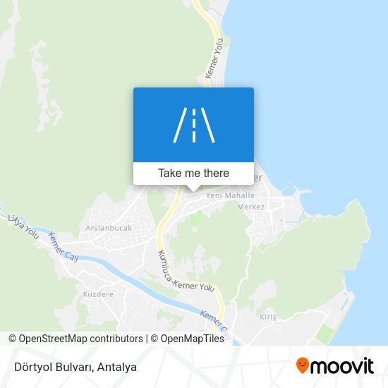 Dörtyol Bulvarı map