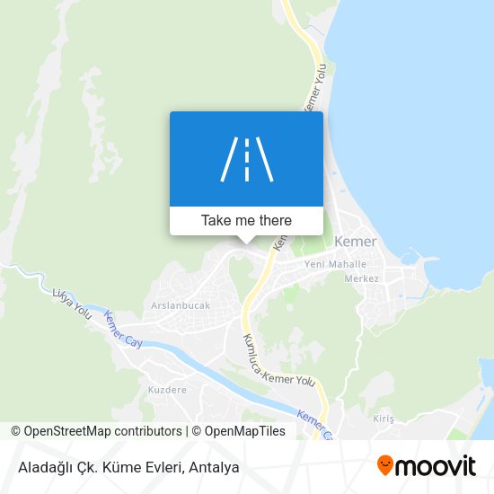 Aladağlı Çk. Küme Evleri map