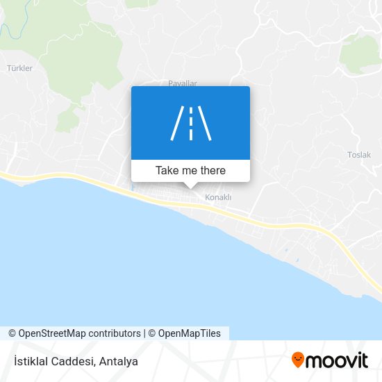 İstiklal Caddesi map