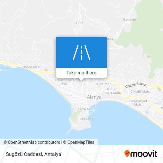 Sugözü Caddesi map