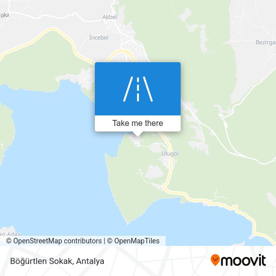 Böğürtlen Sokak map