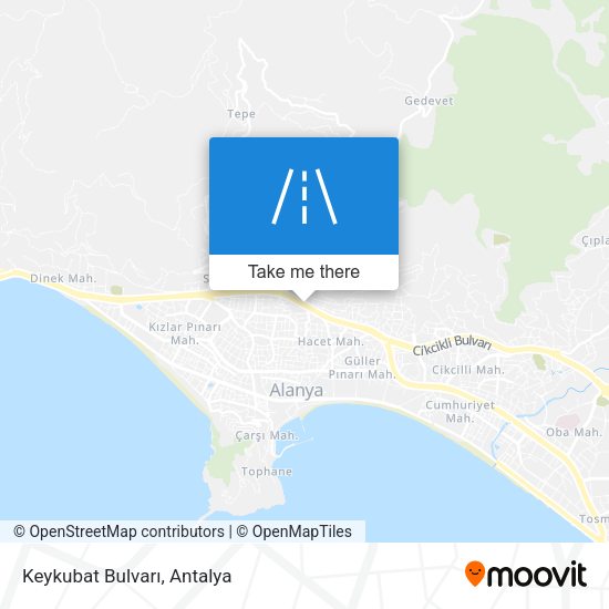 Keykubat Bulvarı map