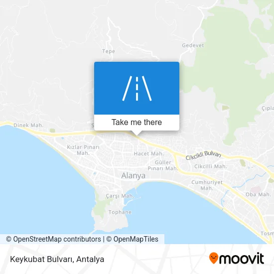 Keykubat Bulvarı map