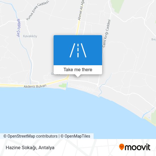 Hazine Sokağı map