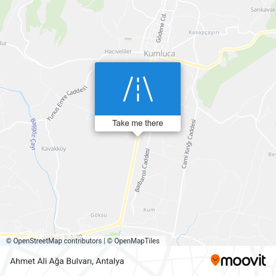 Ahmet Ali Ağa Bulvarı map