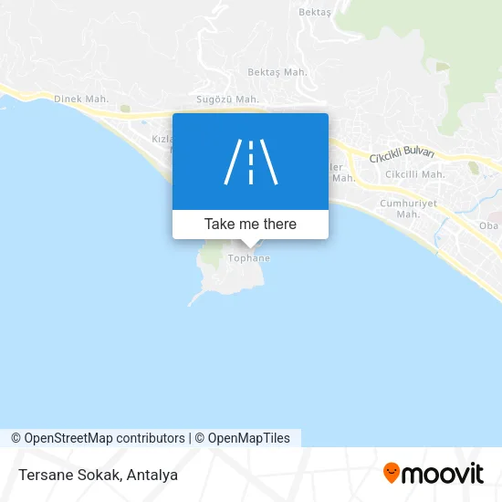 Tersane Sokak map