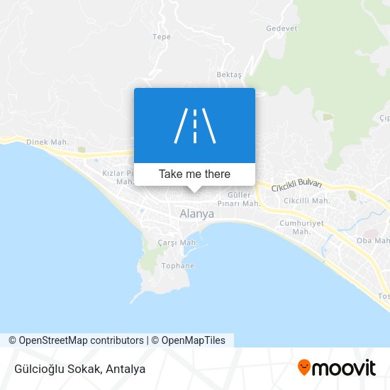 Gülcioğlu Sokak map