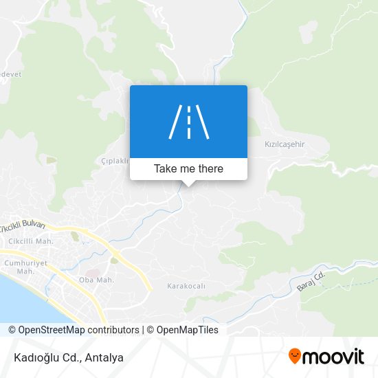 Kadıoğlu Cd. map