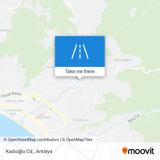 Kadıoğlu Cd. map
