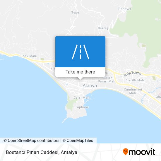 Bostancı Pınarı Caddesi map