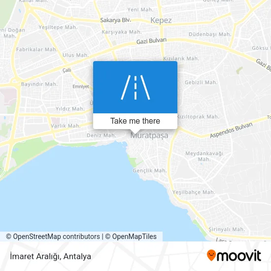 İmaret Aralığı map